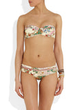 Stardust floral-print underwired bikini